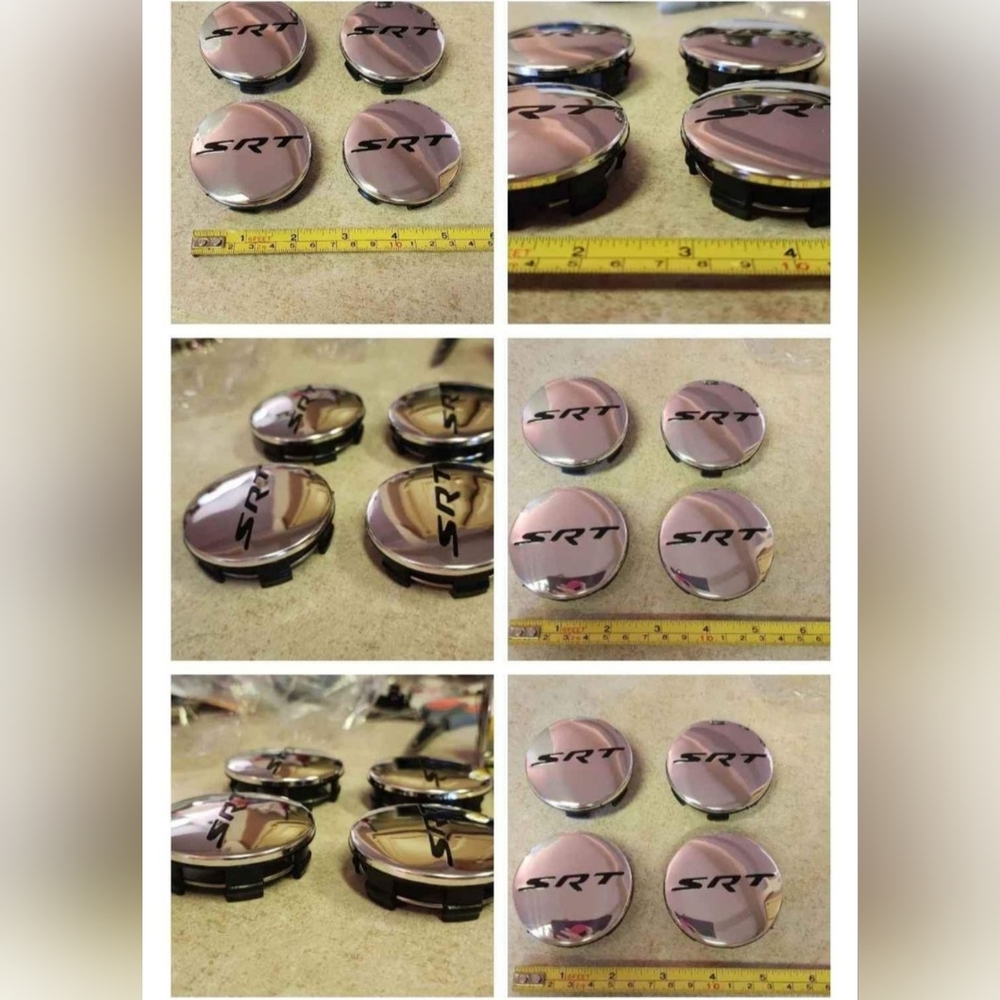 Dodge SRT Or Hellcat  63mm hubcap rim center caps See All Choices